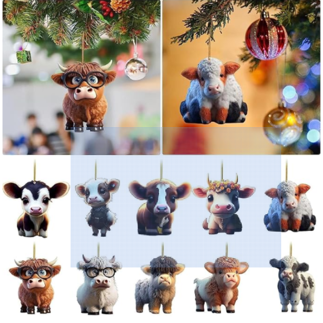 Miniatura 4 de Kit por 10 Vaquita de colgantes